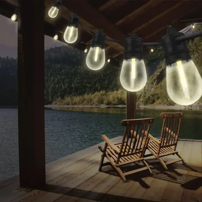 Forever Light LED Solar Garland SUNARI FLS-60 7,5m 10 bulbs IP44 Foto 5