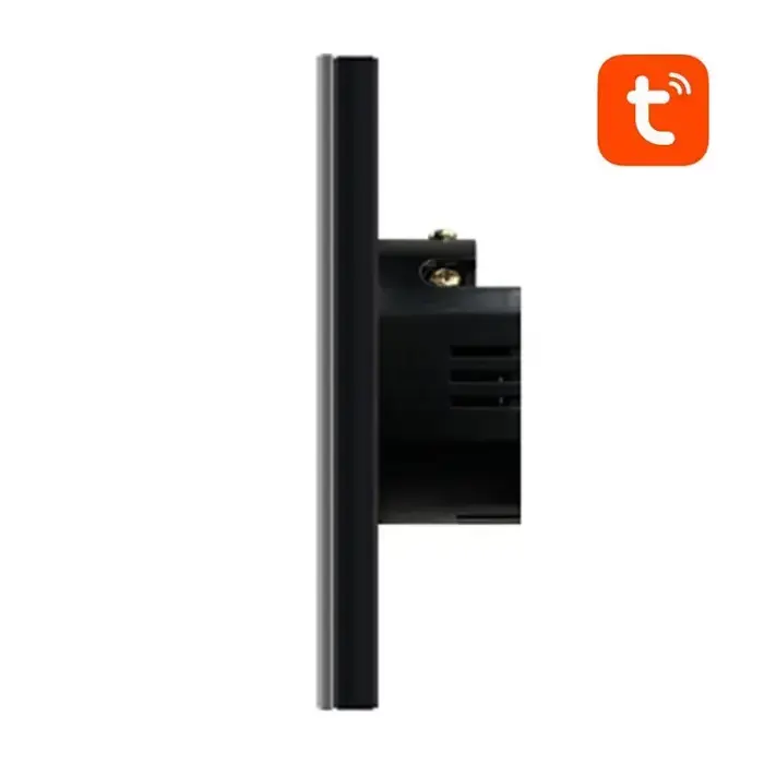 Smart Light Switch WiFi Avatto TS02-EU-B1 1 Way TUYA (black) Foto 3