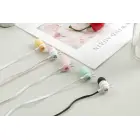 Earphones CASNI - CS-178 with microphone Yellow Photo 4