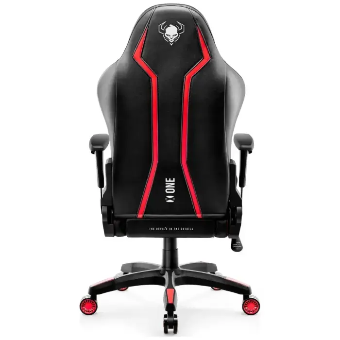 Gaming chair Diablo Chairs X-One 2.0 King Size black-red Фото 4