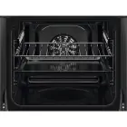 Electrolux cepeškrāsns ar riņķa sildelementu, iebūv., 65l, melna Foto 2