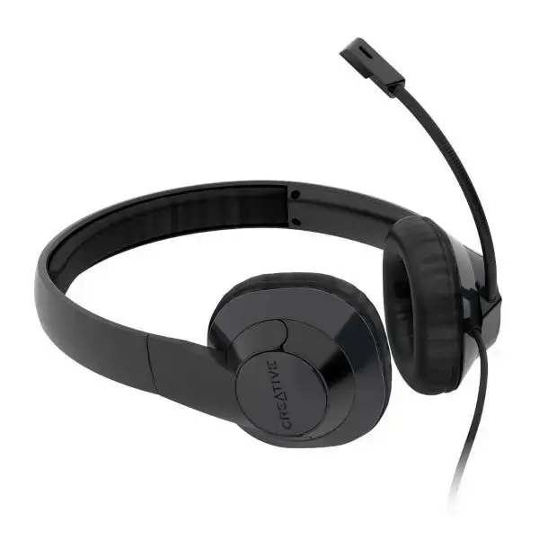Creative Słuchawki przewodowe             z mikrofonem HS-720 V2 czarny|black USB Photo 3