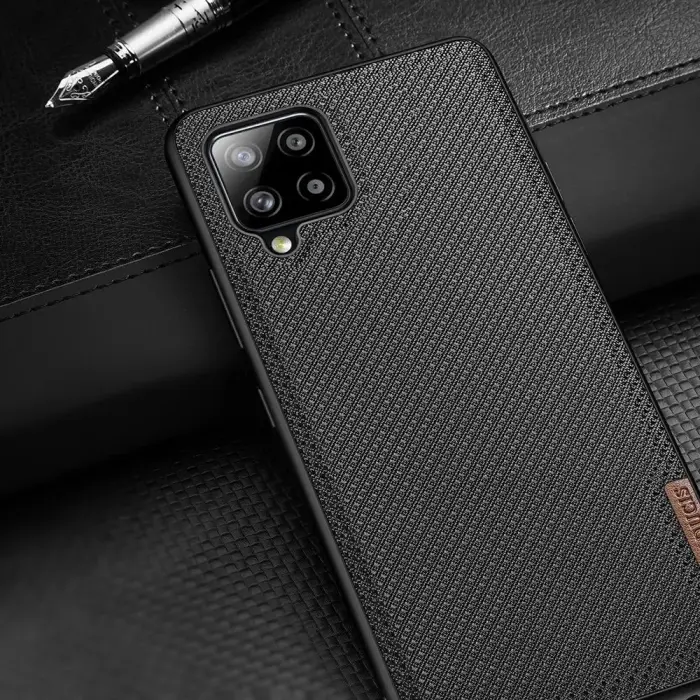 Dux Ducis Fino case covered with nylon material for Samsung Galaxy A42 5G green Фото 12