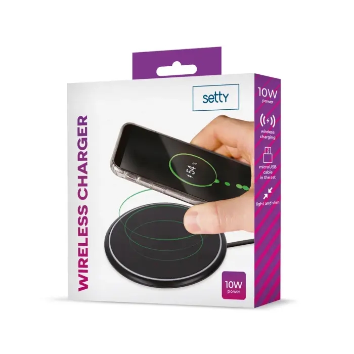 Setty wireless charger 10W Foto 4