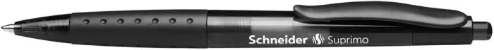 Lodīšu pildspalva SCHNEIDER SUPRIMO 1.0mm melna tinte Photo 3