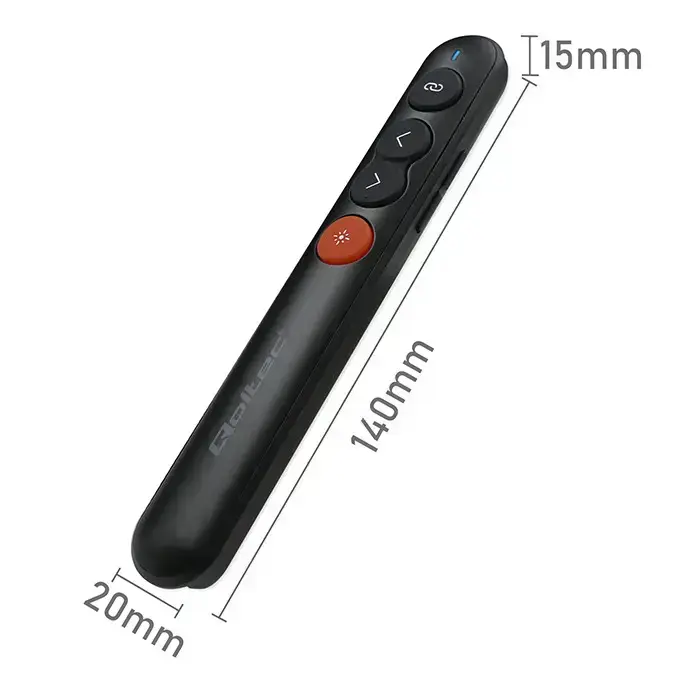Qoltec Laser pointer | Presenter 4in1 | USB 3.0 | 2.4GHz | 30m Foto 8