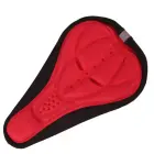 Bike saddle cover red Foto 4