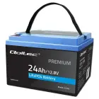 Qoltec LiFePO4 lithium iron phosphate battery | 12.8V | 24Ah | 307.2Wh | BMS Foto 11
