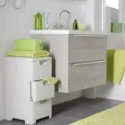 Chest of drawers Style 33x38x60cm in cream Photo 3