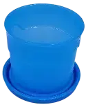 Круглый контейнер для хранения продуктов Cello Max Fresh | 175 ml | синий Фото 2