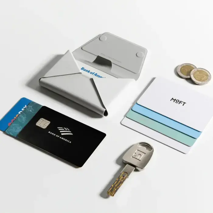 Moft Agile Travel MagSafe Magnetic Wallet for Tripod in misty cove Photo 4