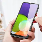 Dux Ducis Fino case covered with nylon material for Samsung Galaxy A22 4G green Foto 12