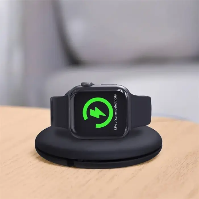 Organizators | AppleWatch lādētāja turētājs (melns) Foto 10