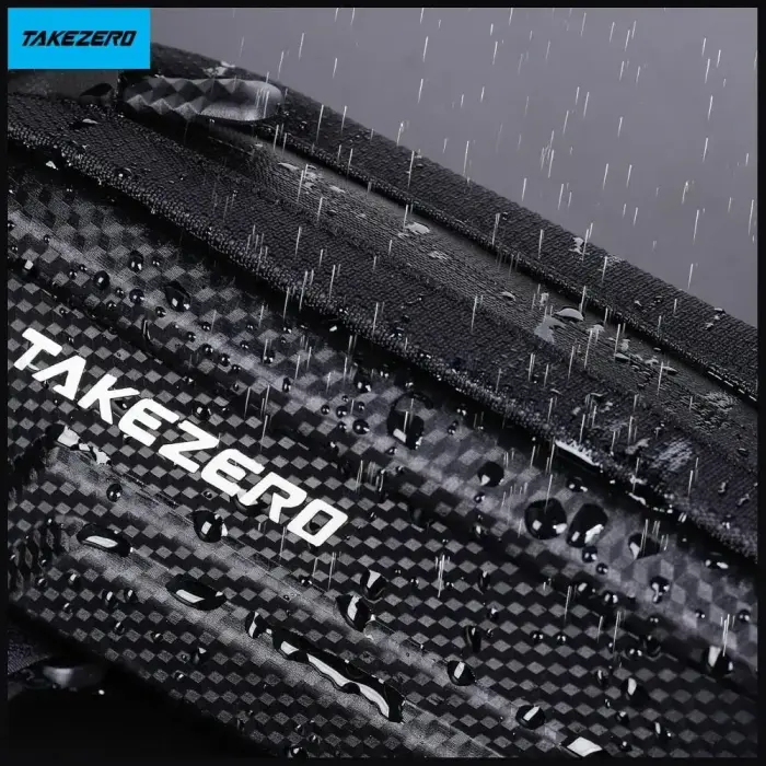 Bike bag TAKEZERO A5 1L Bike Mount black Photo 5