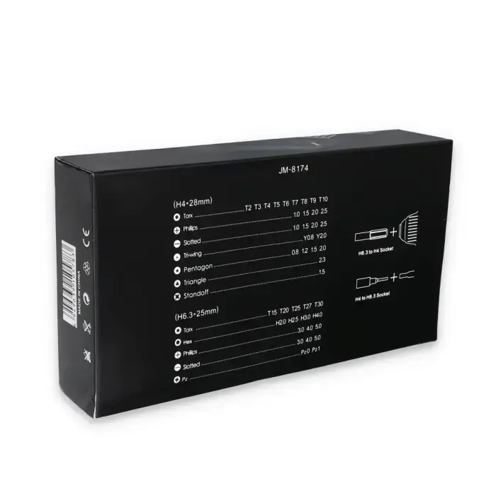 JAKEMY JM-8174 Screwdriver Kit (45 in 1) Фото 5