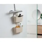 Hanging bathroom multifunctional shelf 25x9x28cm Ecohome Photo 2