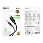 Borofone Cable AUX BL25 Nice - Lightning to jack 3,5mm - 1 metre black Photo 9