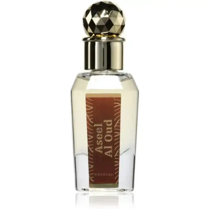 Khadlaj Aseel Al Oud perfumed oil 15 ml Photo 2