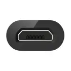 Fusion Universāls Adapteris Micro USB uz Type-C (USB-C) USB Savienojums Melns Foto 3