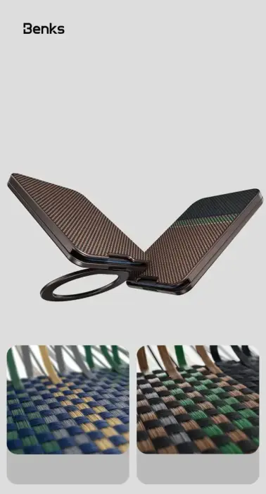 Benks Wallet Magnetic ArmorGo Kevlar Stand 600D Foto 13