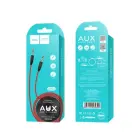 Hoco UPA11 Premium AUX Cable 3.5 mm -> 3.5 mm 1m Black Photo 2