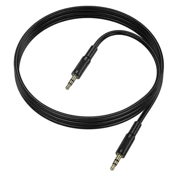 Borofone Cable AUX BL25 Nice - jack 3,5mm to jack 3,5mm - 1 metre black Photo 6
