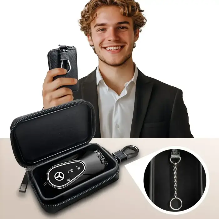KLATKA FARADAYA TECH-PROTECT KLR300 POUCH KEYLESS RFID SIGNAL BLOCKER CASE BLACK Foto 5