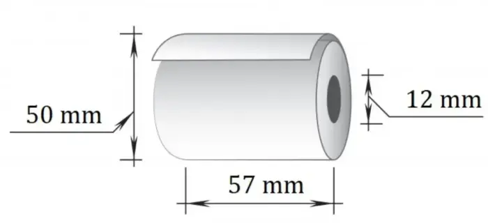 Kases lente TECHNOINFORM 57mm garums 30 m diametrs 50 mm TERMO, 10 gab/iepakojumā (100-05147) Фото 3