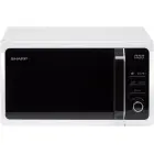 SHARP mikroviļņu krāsns, 20l, 800W balta Foto 1