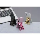 Phone stand BEAR - stick-on - pink Foto 7