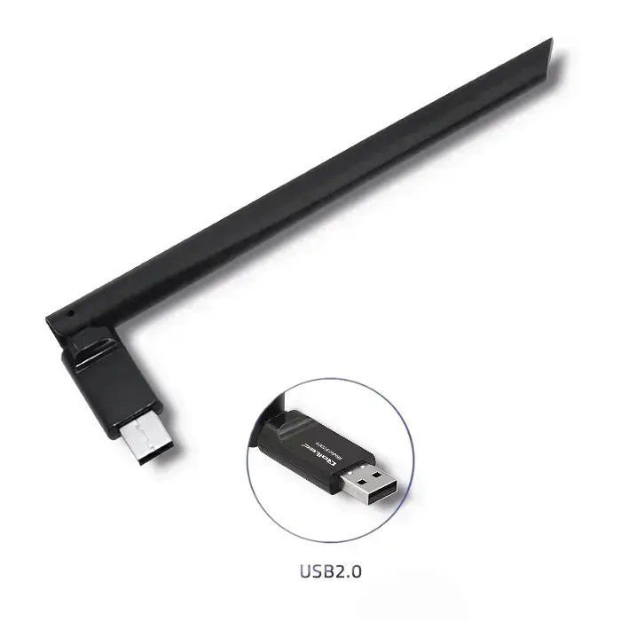 Qoltec Wireless adapter WiFi USB with antenna | standard N Фото 3
