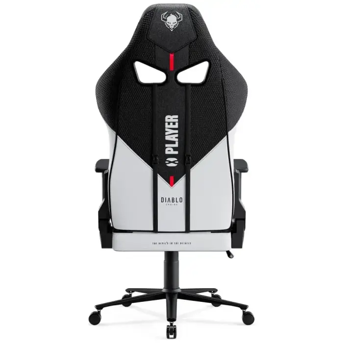 Gaming chair Diablo Chairs X-Player 2.0 Normal Size white-black Foto 3