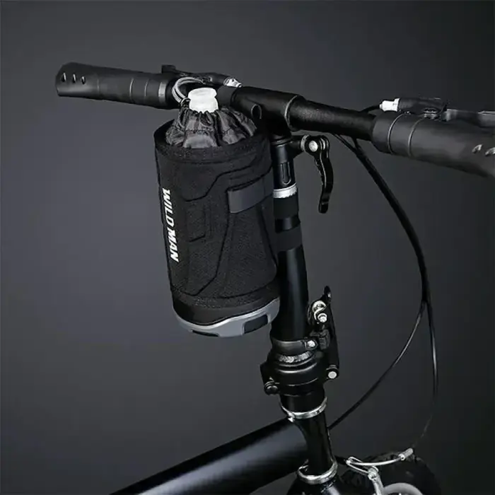 WILDMAN traveling bag for bottle cage for bike handlebad 1L R1 black Photo 4