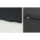 Uzglabāšanas kaste Capri Storage Box 305L brūna Foto 5