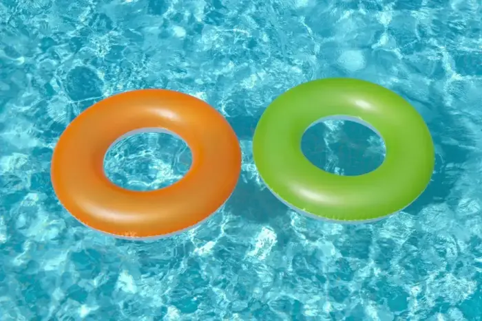 Swimming wheel Orange Neon 91 cm BESTWAY Photo 4