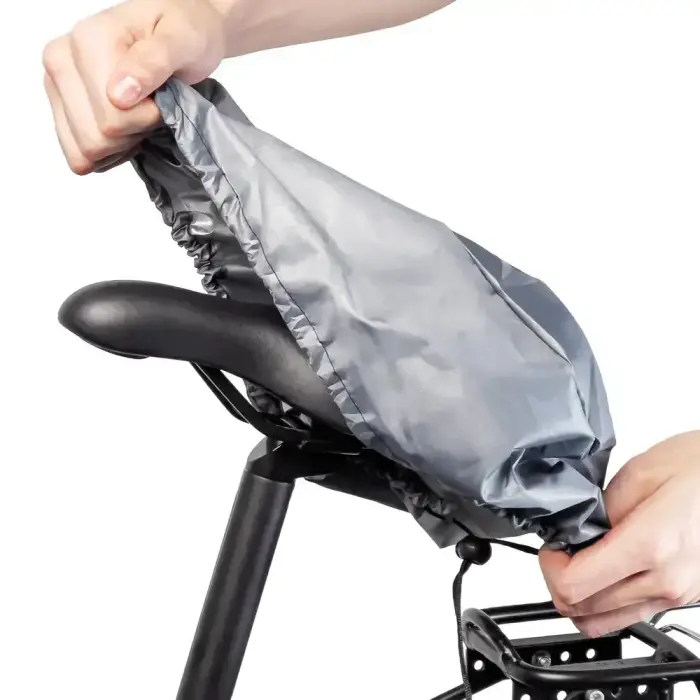 Waterproof saddle cover - gray Foto 2