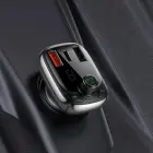 Bluetooth transmitter / car charger Baseus S-13 (Overseas Edition) - black Фото 10