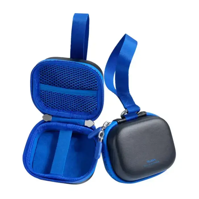 Telesin DisAdv EVA Universal Mini Transport Bag for Sports Cameras (Black/Blue) Photo 2