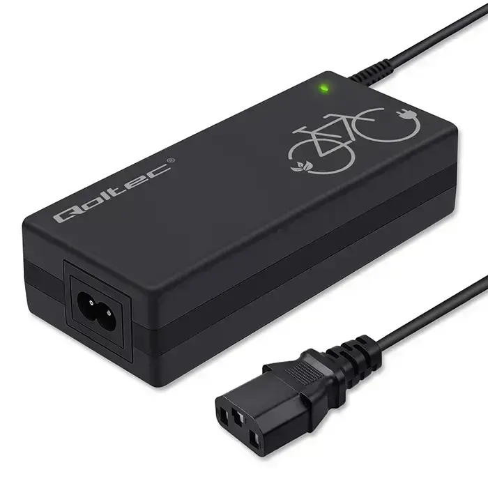 Qoltec Fast Charger for e-bike 36V | 42V | 2A | C14-IEC-3Pin +power cable Foto 9