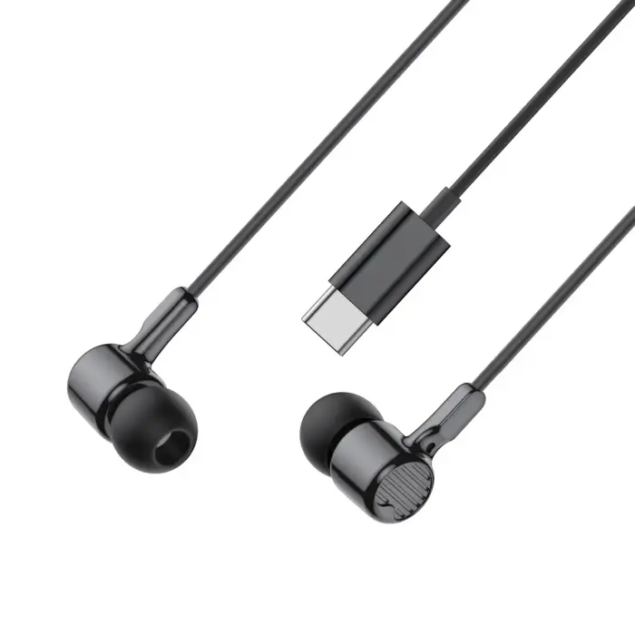 XO wired earphones EP81 USB-C black Photo 3
