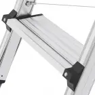 Telescopic ladder Master TL100 / aluminum / 3-5 steps Photo 2
