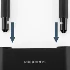 Rockbros 32210818001 SMART Bicycle Lock with Fingerprint Reader and Bluetooth Connectivity - Black Фото 7