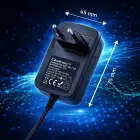 Qoltec Automatic charger for AGM GEL STD batteries | 6V/12V charger | 6W | 5.5x2.1 | 1.8m cable Photo 7