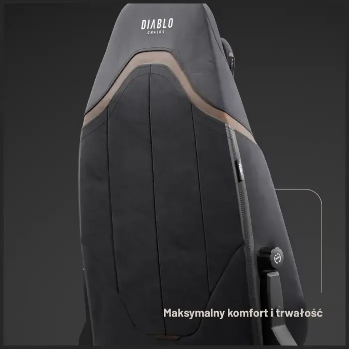 Gaming chair Diablo Chairs X-Eye 2.0 Normal Size black Фото 16