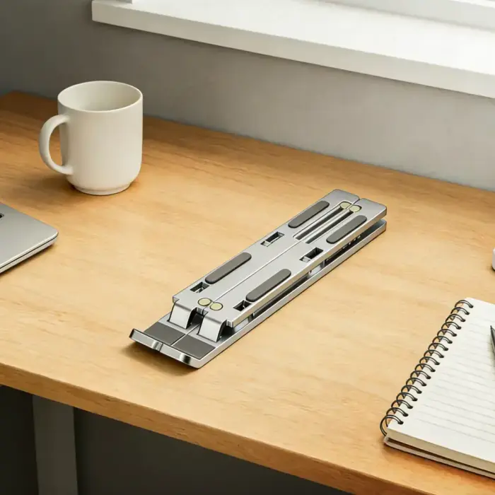 Wozinsky WDCX-X8S Foldable Adjustable Laptop Stand - Silver Foto 9