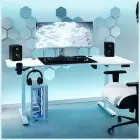 Desk with height adjustment Diablo Chairs X-TENSIO 1600 white Photo 8