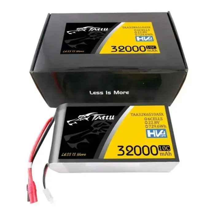 Tattu 32000mAh 22.2V 25C 6S1P Lipo Battery Pack with AS150+XT150 Фото 5