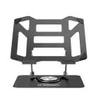 Wozinsky WDCX-X19-AB HardStand 360° Rotation Laptop and Tablet Stand - Black Photo 4