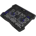 CANYON NS03, Cooling stand dual-fan with 2x2.0 USB hub, support up to 10”-15.6” laptop, ABS plastic and iron, Fans dimension:125*125*15mm(2pcs), DC 5V, fan speed: 800-1000RPM, size:340*265*30mm, 435g Photo 3