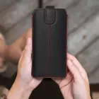 Pocket Universal Case Ultra Slim M4 - for Iphone 6 Plus / 7 Plus / 8 Plus / XS Max / 11 Pro Max/ Samsung S10+/A10/A32/A50 black Foto 4